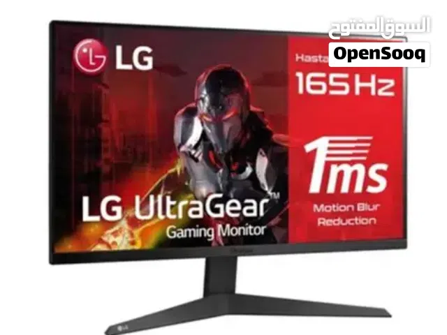 شاشة LG قيمنق 165hz 27  شاشة VA حجم 27   شاشه استعمال انظيف خاليه من العيوب باكوها موجود    شاشه VA