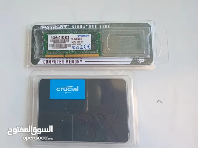 SSD 1 TB and RAM 4GB DDR3