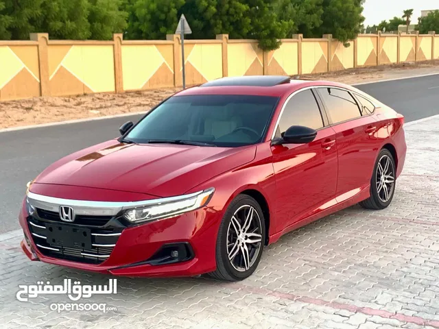 Honda Accord 2021 Sunroof (1.5 LTurbo ) GCC Specs , Low mileage