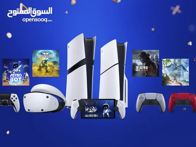 بلايستيشن 5 بجميع الانواع  جديد  PS5 CD شرق اوسط