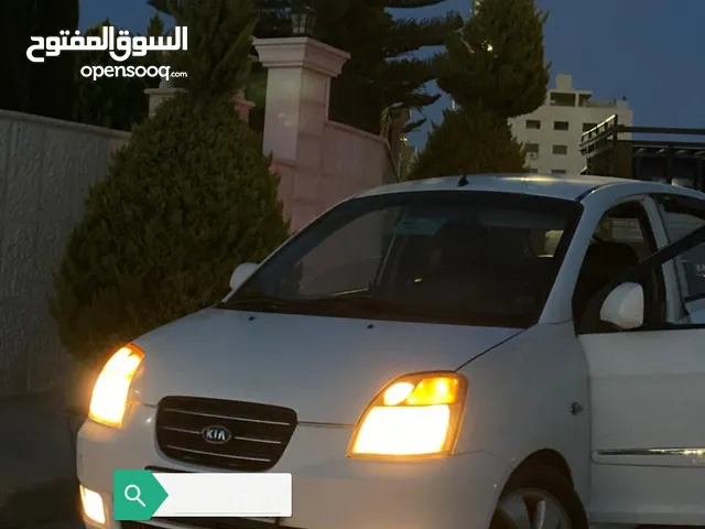 كيا مورنينج موديل 2008 ماتور 1000 لون ابيض