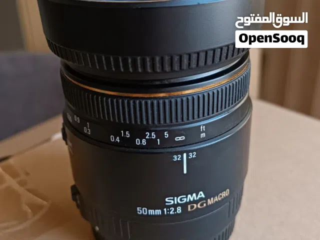 Sigma 50mm f/2.8 EX DG Macro Lens for Canon عدسة سيغما ماكرو لكاميرات كانون