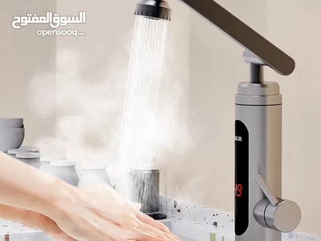 حنفية التسخين الفوري الستانلس مع شاشة رقمية
