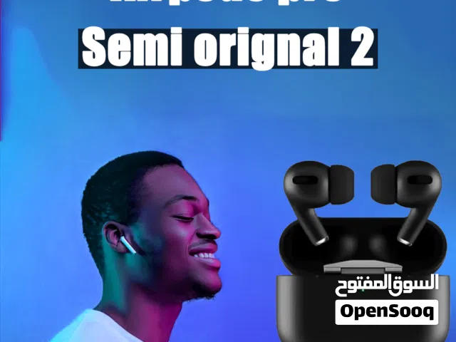 Airpods pro sim original Black