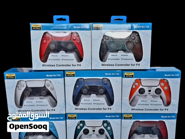 كنتررووول ps4 بشكل ps5  جوده عاليه جدا مكفوله سلاسه مدخل شحن تايب وبطاريه عملاقه بأقل سعر في الاردن