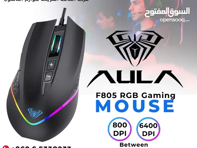 AULA F805 RGB Gaming Mouse اولا ماوس جيمنغ