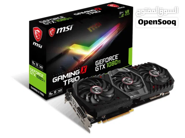 Msi 1080ti 12 gigabytes كرت شاشة