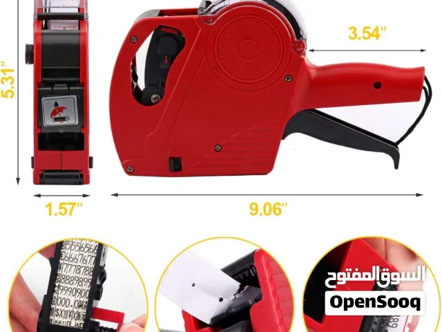 الة تسعيرة المنتجات اليدوية معاء رولة وملصقات مجانآ وكالة بدون كهرباءب الدولار او اليمني او السعوديو