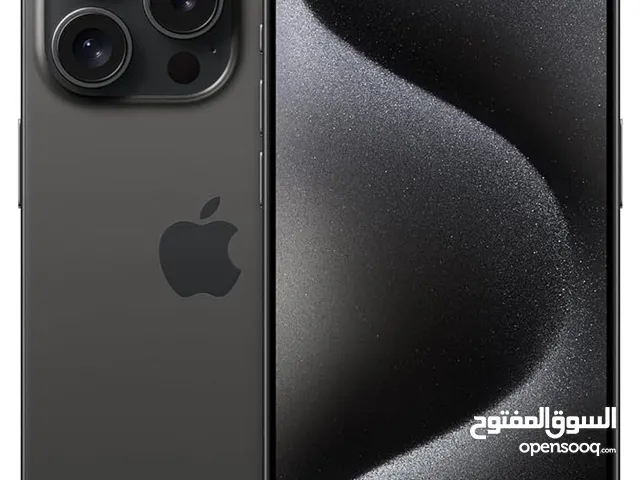 Apple iPhone 15 Pro black titanium