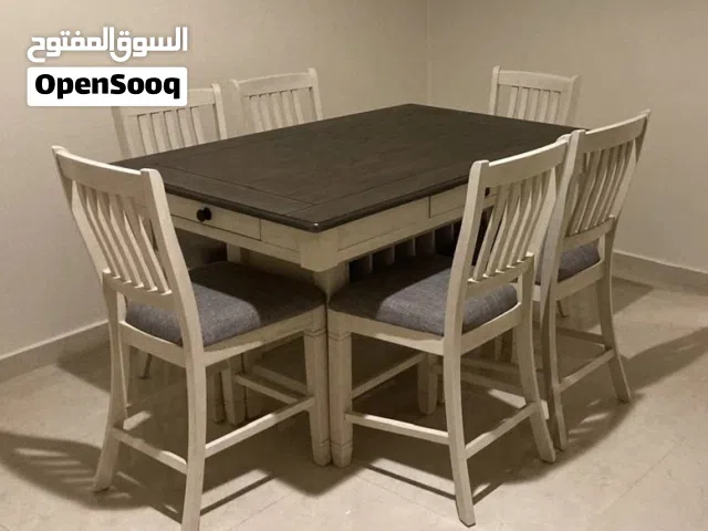 طاولة طعام عدد ستة أشخاص آشلي