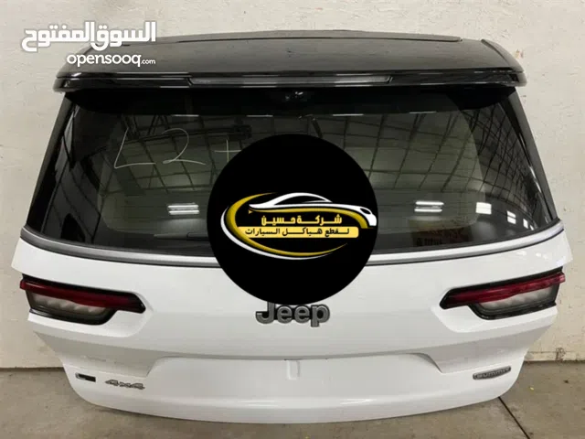 غطا صندوق خلفي جيب جراند شيروكي 2000-2025                 مستعمل اصلي / جديد اصلي / جديد تجاري