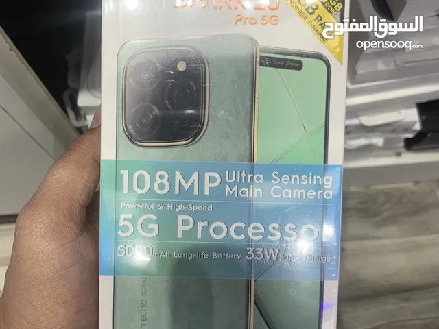 Tecno spark 20 pro 5g 256gb 8gb White