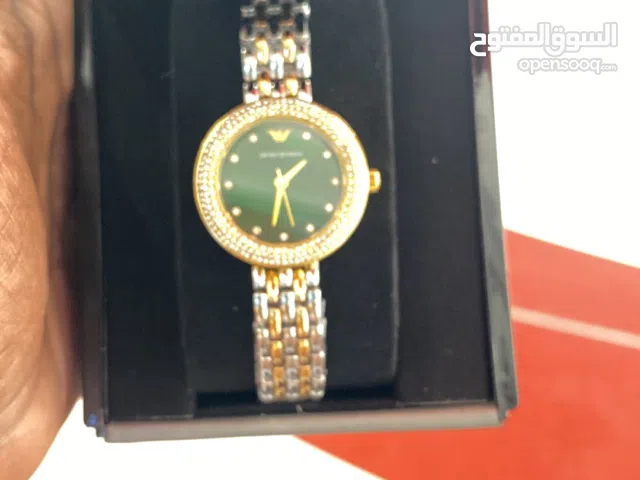 Gold Emporio Armani for sale in Dubai