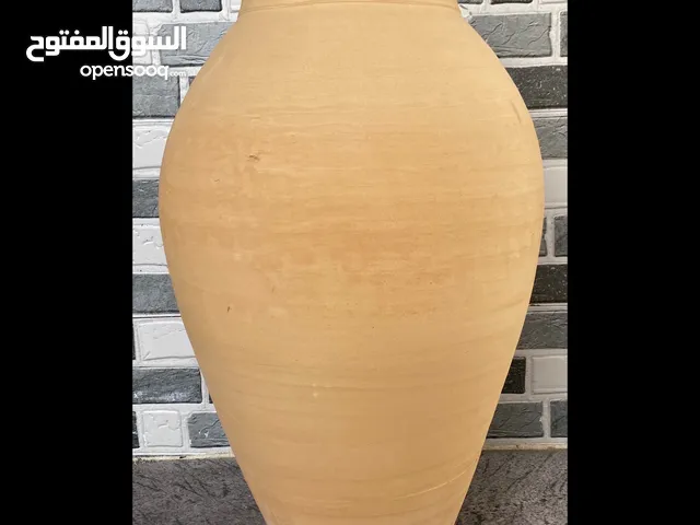 جحلة/فخار/زير ماء جديد  45 لتر  مع كوب فخار  غطاء للزير  صنبور مياه  مناسب للشخص و العائلات