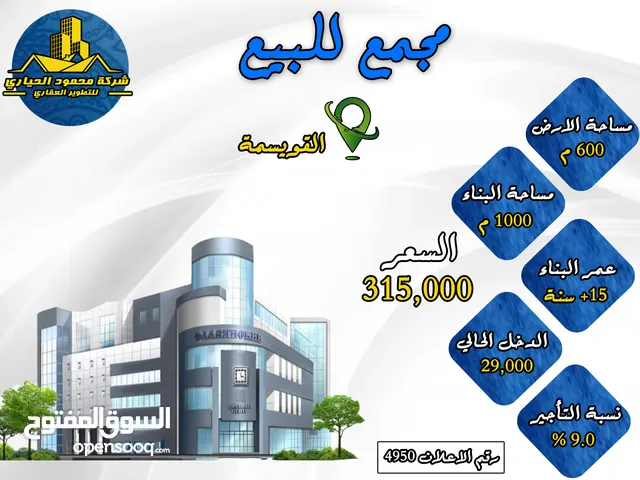 رقم الاعلان (4950) مجمع صناعي للبيع في القويسمة قرب مخابز حطين قريب من شارع الاذاعة