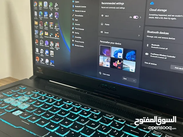 لابتوب ASUS TUF A17 للألعاب Ryzen 5 + GTX 1650