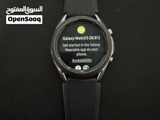 Samsung Galaxy Watch 3 45mm - with burn-in on screen
