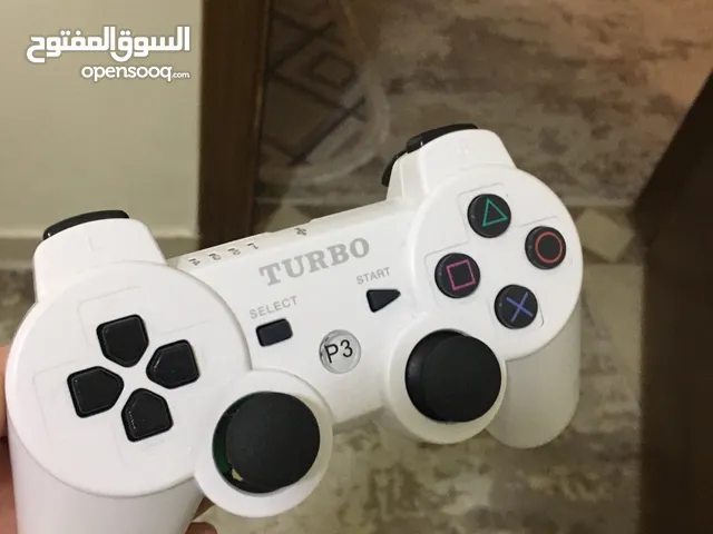 يد بلاي ستيشن 3 بحالة جيدة لون ابيض اصلية مية بالمية