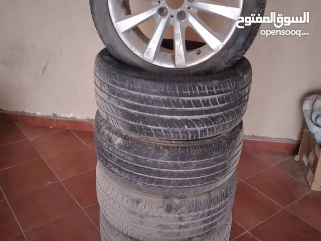 5 اطارات و ديسكو BMW 535 للبيع مع بعض