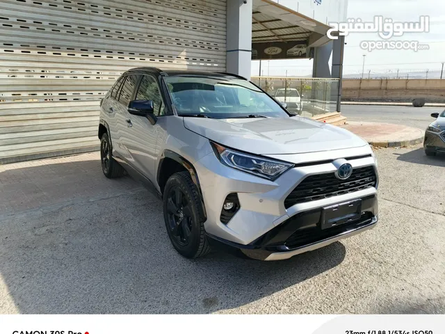 Toyota RAV4 Hybrid 2020 XSE lithium battery /فحص اتوسكور b+/ بانوراما اعلى صنف