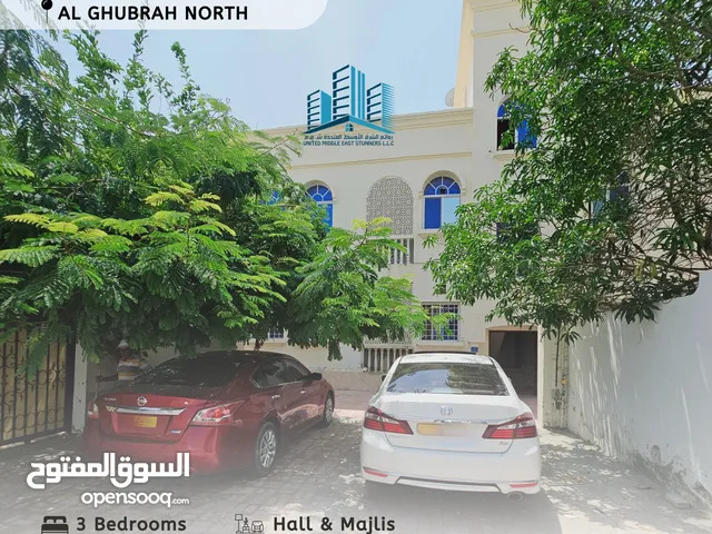 105 m2 3 Bedrooms Apartments for Rent in Muscat Ghubrah
