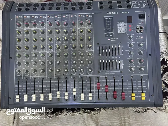 مكسر مع سماعات العدد 2 مستعمل فتره بسيطه