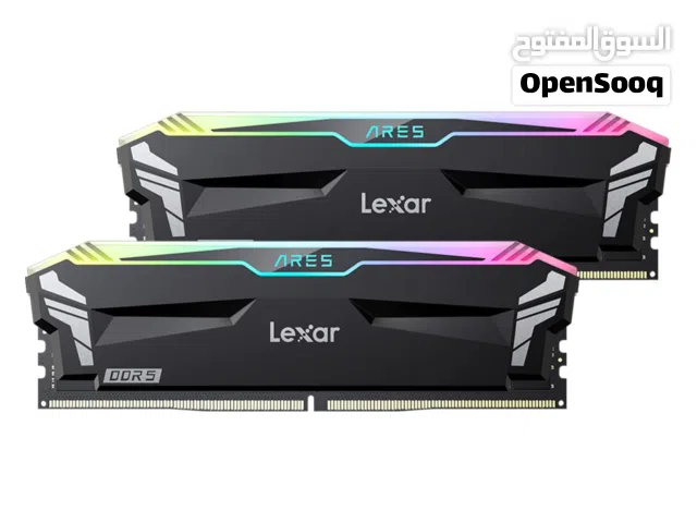 laxer ares ddr5 ram 6800 mhz 32 gb  بدون كرتون ضمان يومين(16+16)