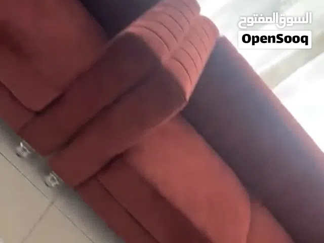 modern red sofa set great condition no damage at all