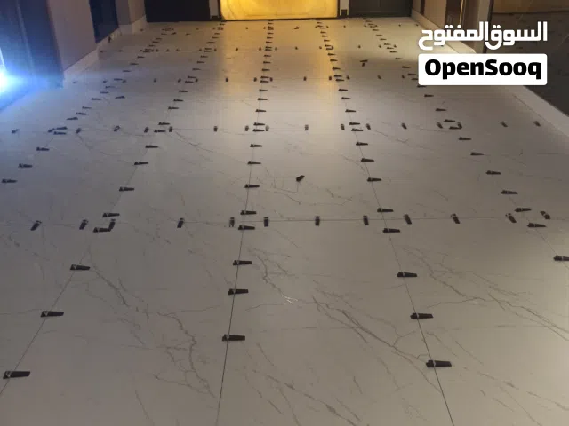 معلم بلاط سوري تركيب بورسلان