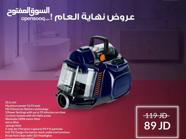 مكنسة كهربائية الكترولوكس بدون كيس 2000 واط لون أزرق من نيوتن ستورز nw2461