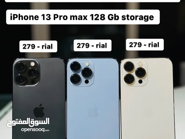 iPhone 13 Pro Max 128 GB Super Performance- Variety colors
