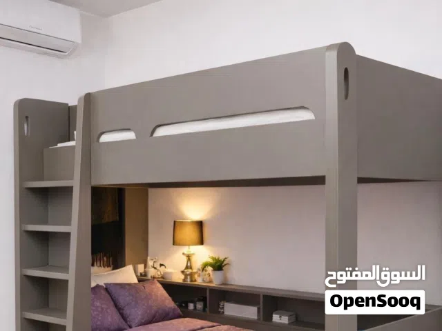 Solid Wood Bunk bed & spacious storage - excellent condition