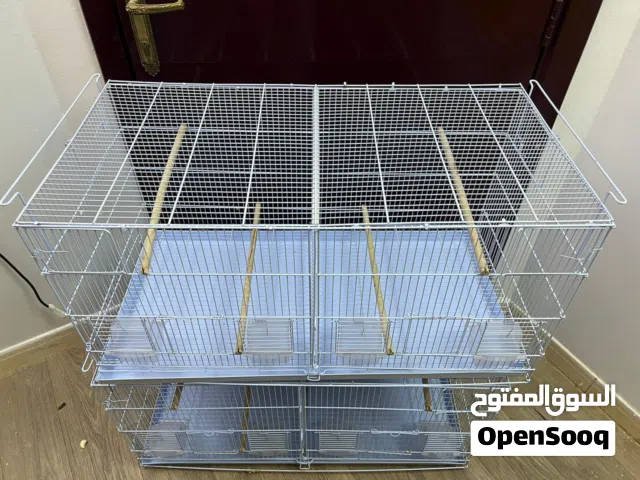 أقفاص كبيرة وصغيرة للطيور والهامستر