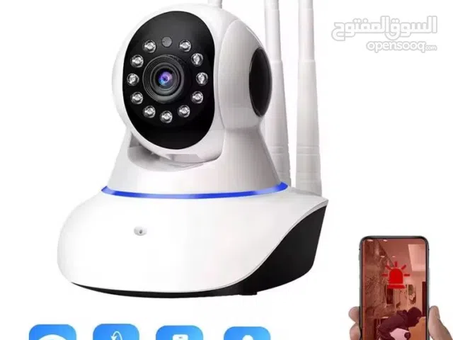 كاميرا المراقبة الذكية Z-3063 بدقة HD مع خاصية التحريك والاتصال اللاسلكي  • حل أمني متكامل وذكي لمرا