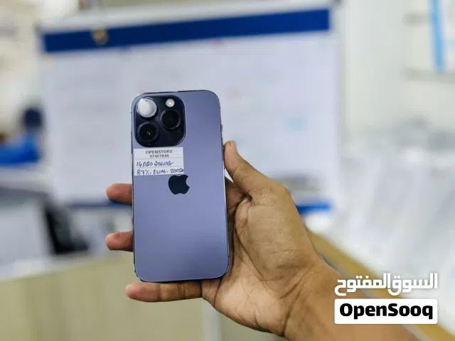 Iphone 14 pro 256gn purple American spec e sim only