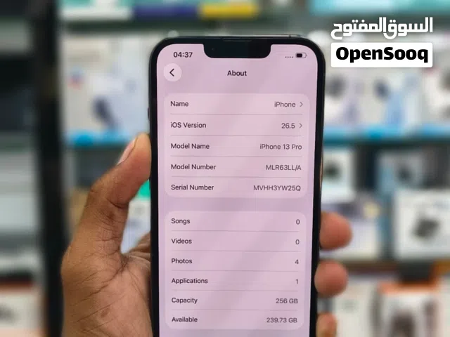 Used iPhone 13 Pro in Oman 256GB Storage