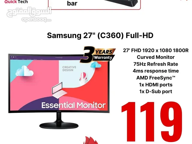 شاشة سامسونج جيمينج samsung monitor gaming