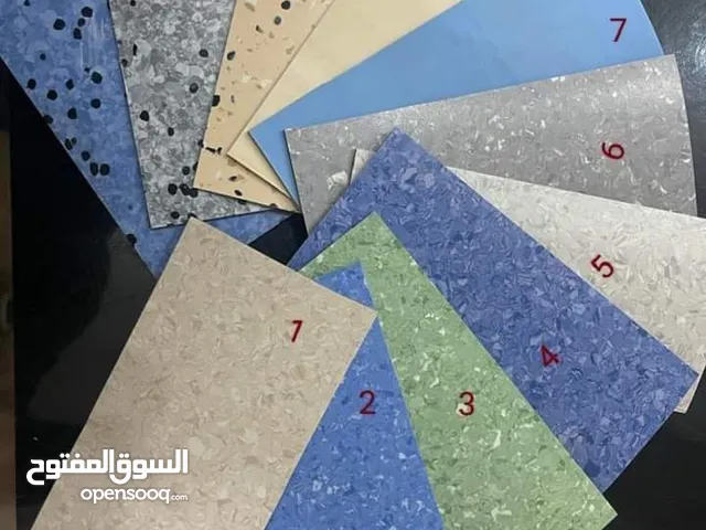 تشكيله من رولات الباركيه-فينيل-bvc-ارضيات tarket-شرحات bvc-