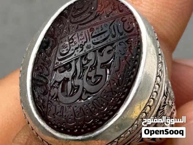 خاتم محبس يماني كرز صياغة البحرين ( عارف )