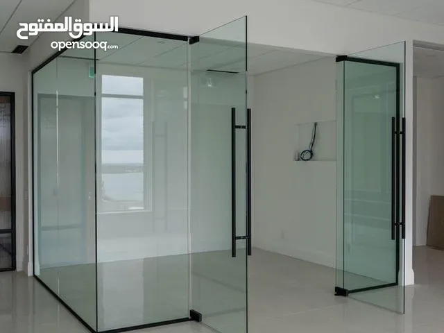 Glass partition Aluminum partition