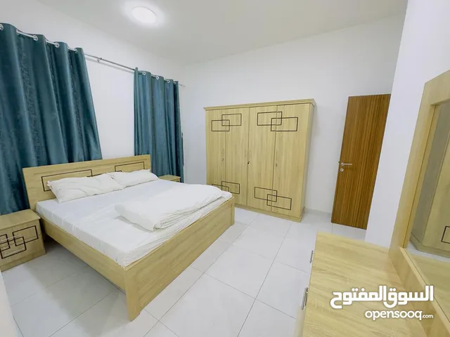 F3 / غرفتين وصالة للايجار الشهري المفروش - شامل جميع الفواتير - قريب الى كورنيش عجمان - في الراشدية2