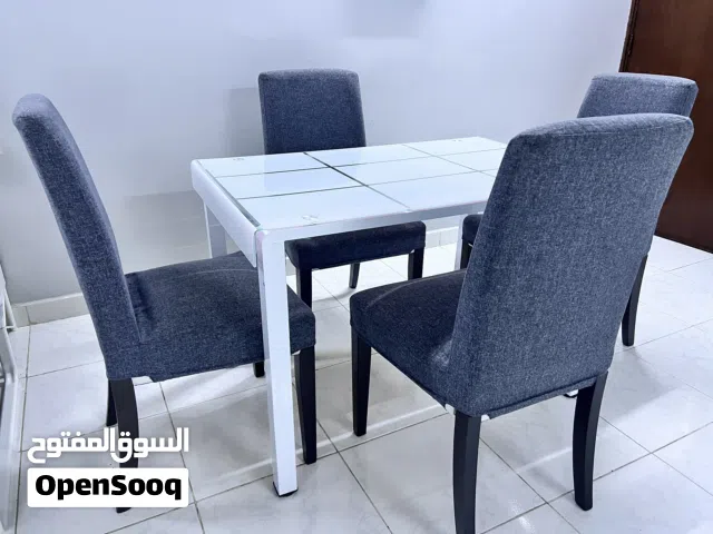 IKEA chairs and table