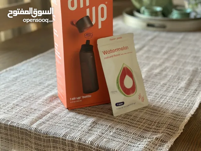 Air Up Charcoal Gray bottle + Watermelon pods (3-pack)