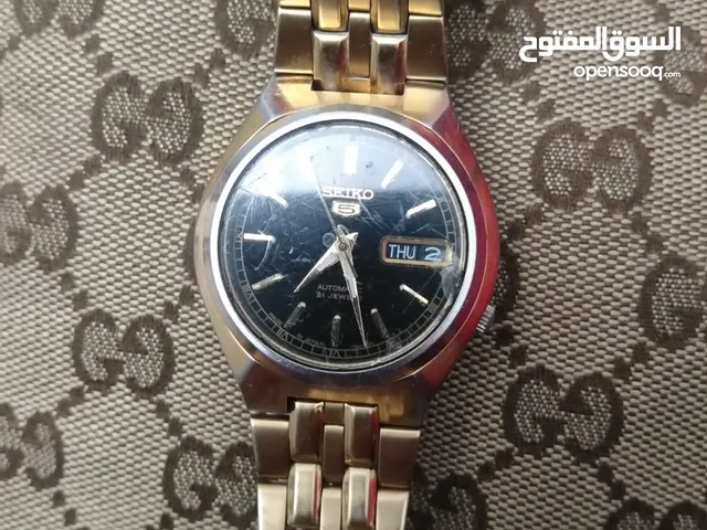 ساعه سيكو اوتوماتيك ياباني اصلي ذهبي