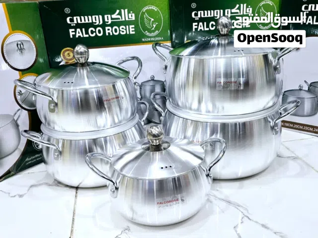 طقم قدور ألومنيوم فاخر من شركه في الكوروسي الاصلي – 5 قطع توازن مثالي بين الأناقة والجودة ال