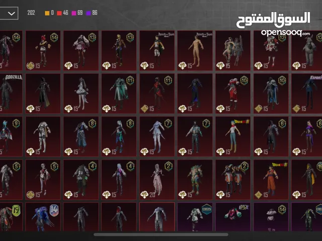 حساب ببجي للبيع