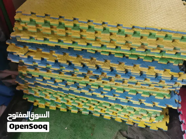 ارضيات فوم بزل سماكة 2 سم مستعمل متوفر 60 قطعة ماركا الجنوبية طريق الحزام