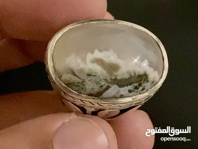 Eye-Carching Quality Natural (Moss-Agate) Ring for Gents