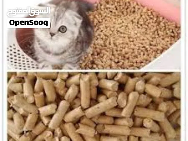 رمز قطط خشب معالج لا يوجد غبار ابدا متوفر بعده روائح