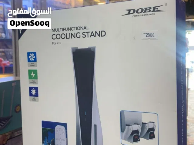 ستاند تبريد Playstation 5 fat للبيع 25الف بس فتحته من الكارتون وما رهم على جهازي لان الي عندي slim